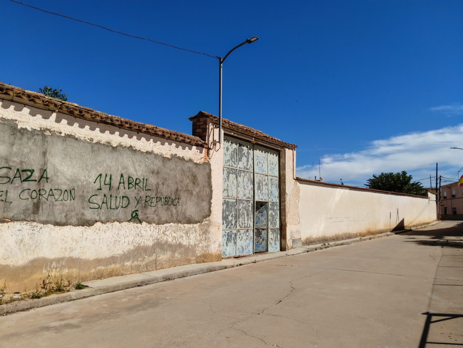 Portadas de la parcela.