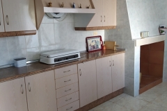 Cocina campera.